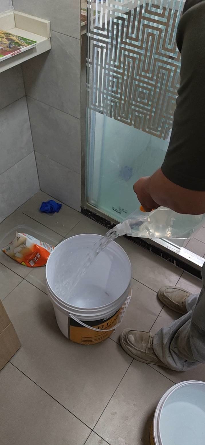 锦绣花城北区:地面防水施工